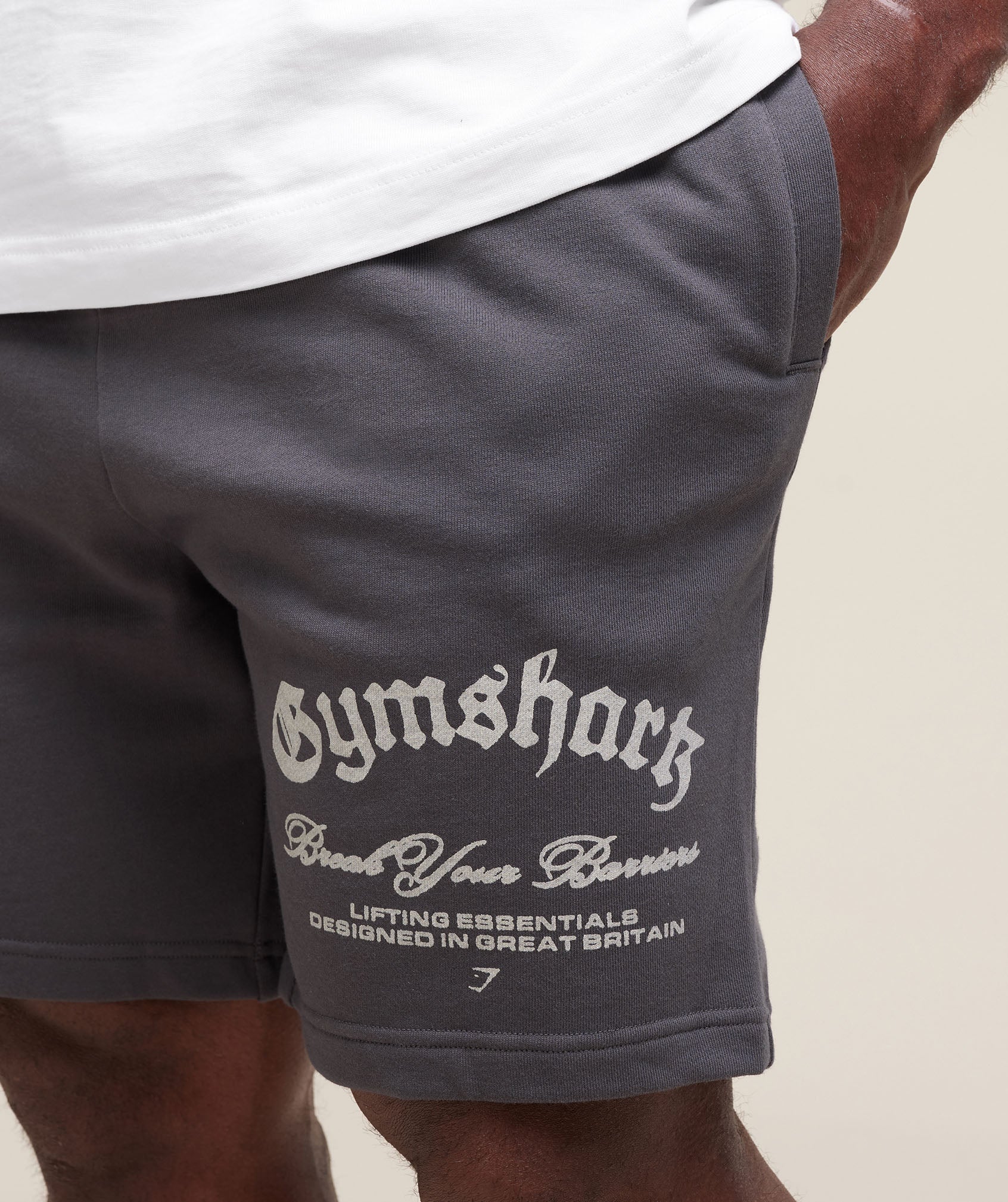 Break Your Barriers Shorts Onyx Grey
