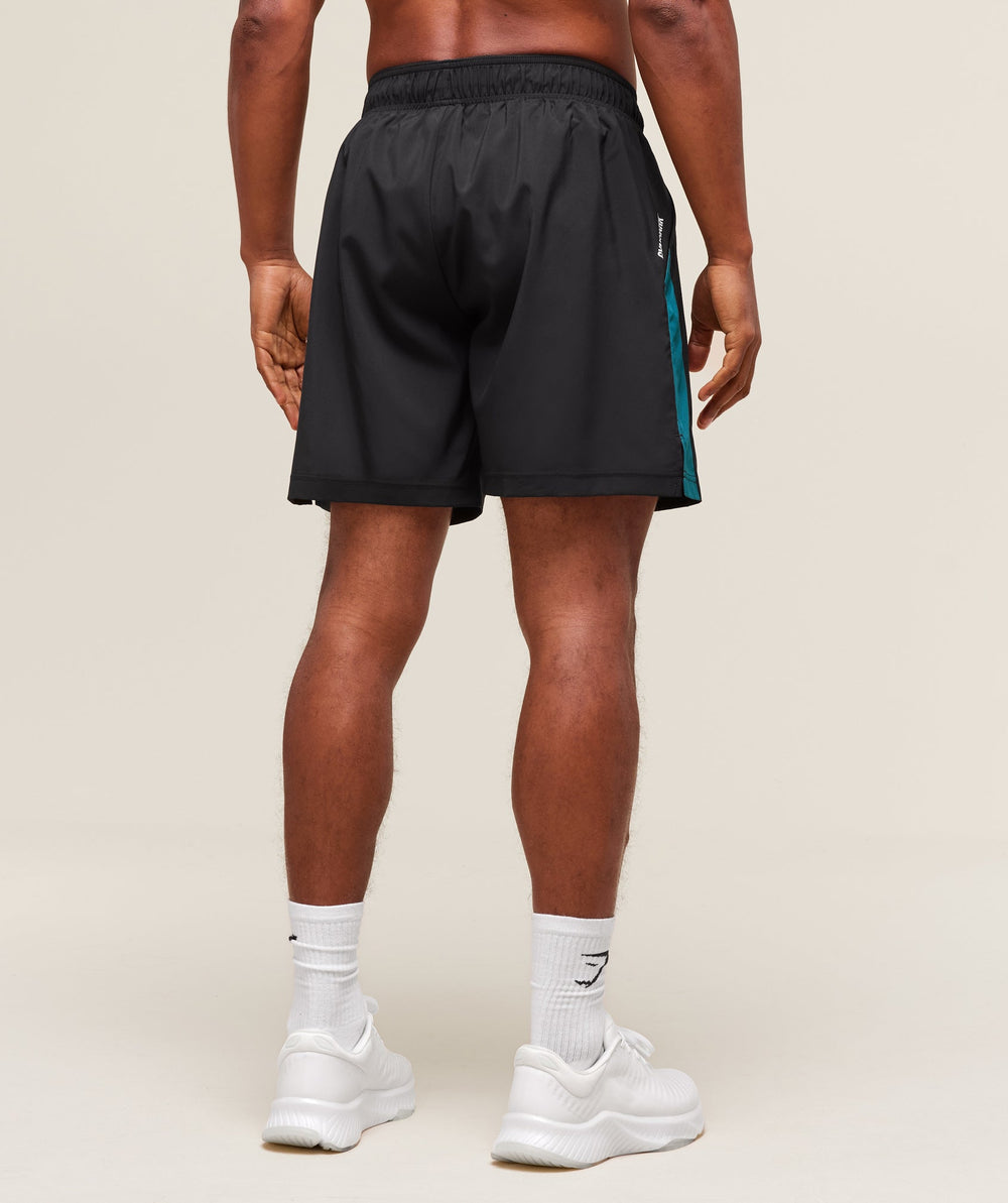 Sport  7" Shorts Black/Functional Teal