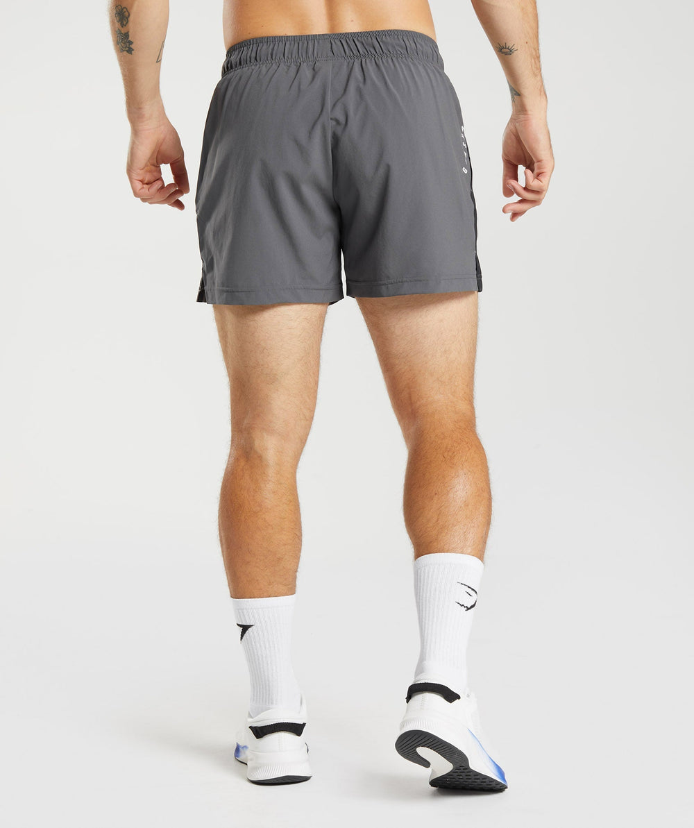 Sport 5" Shorts Silhouette Grey/Black