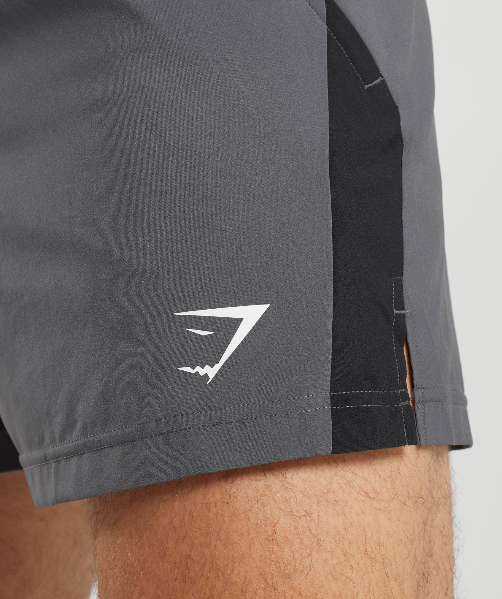 Sport 5" Shorts Silhouette Grey/Black