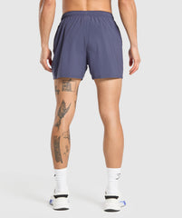 Arrival 5" Shorts Weighted Purple
