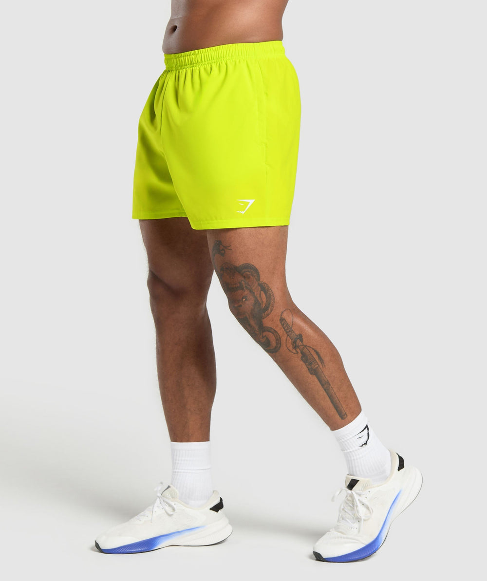 Arrival 5" Shorts Shock Green