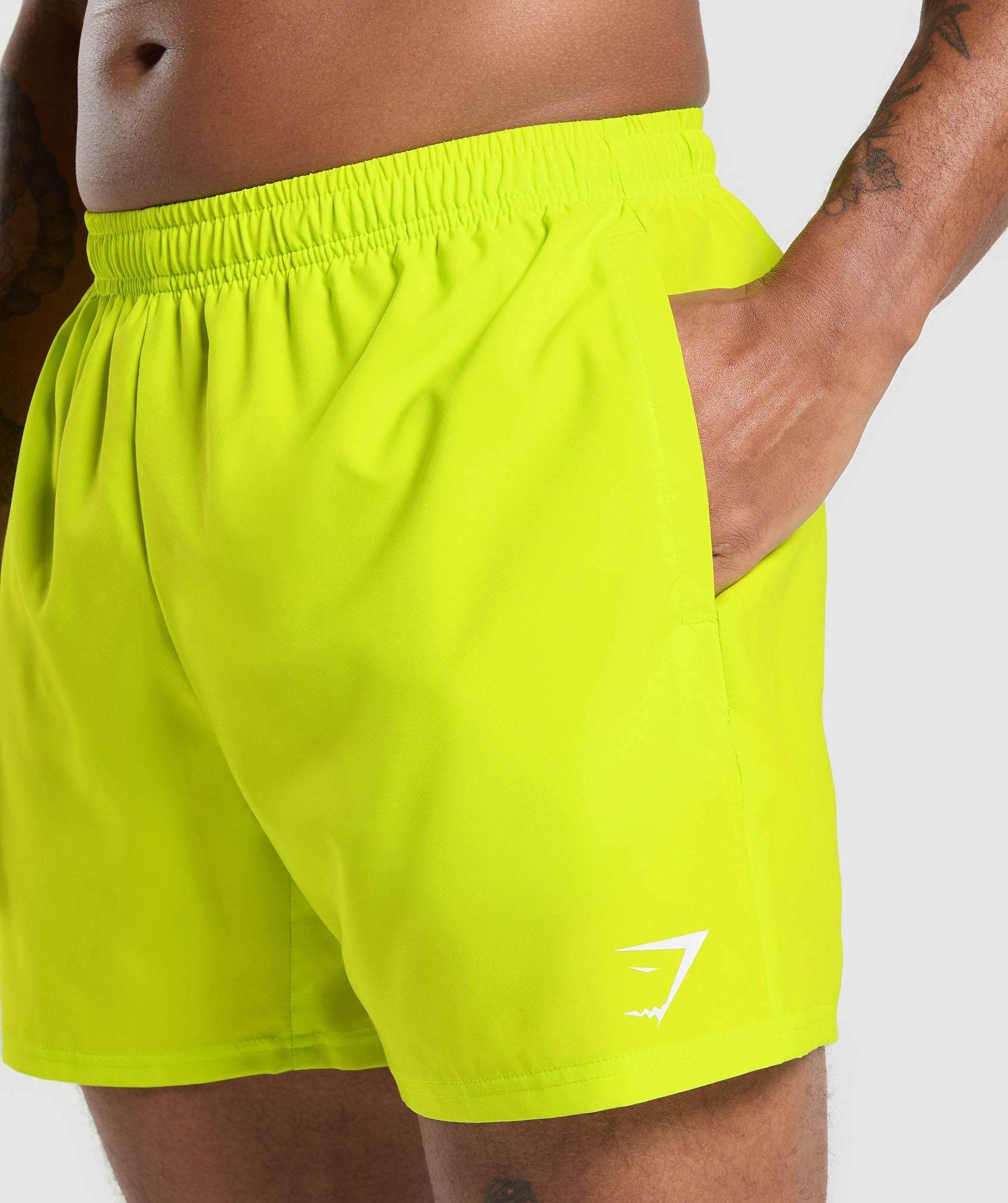Arrival 5" Shorts Shock Green