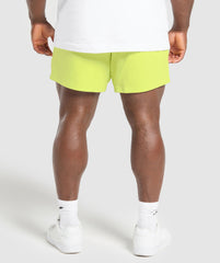 Lifting Mesh 5" Shorts Vivid Lime