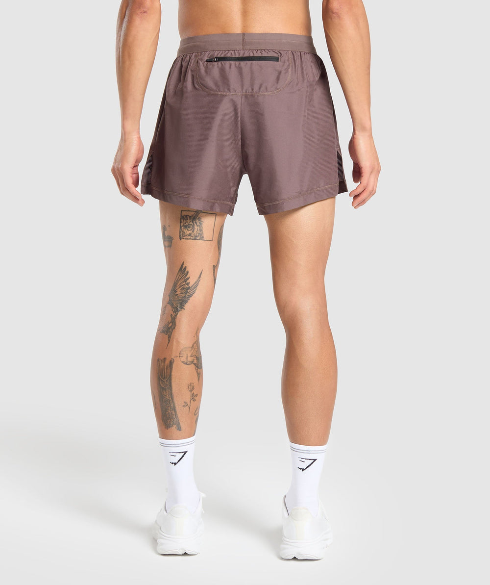 Running Shorts Steel Purple