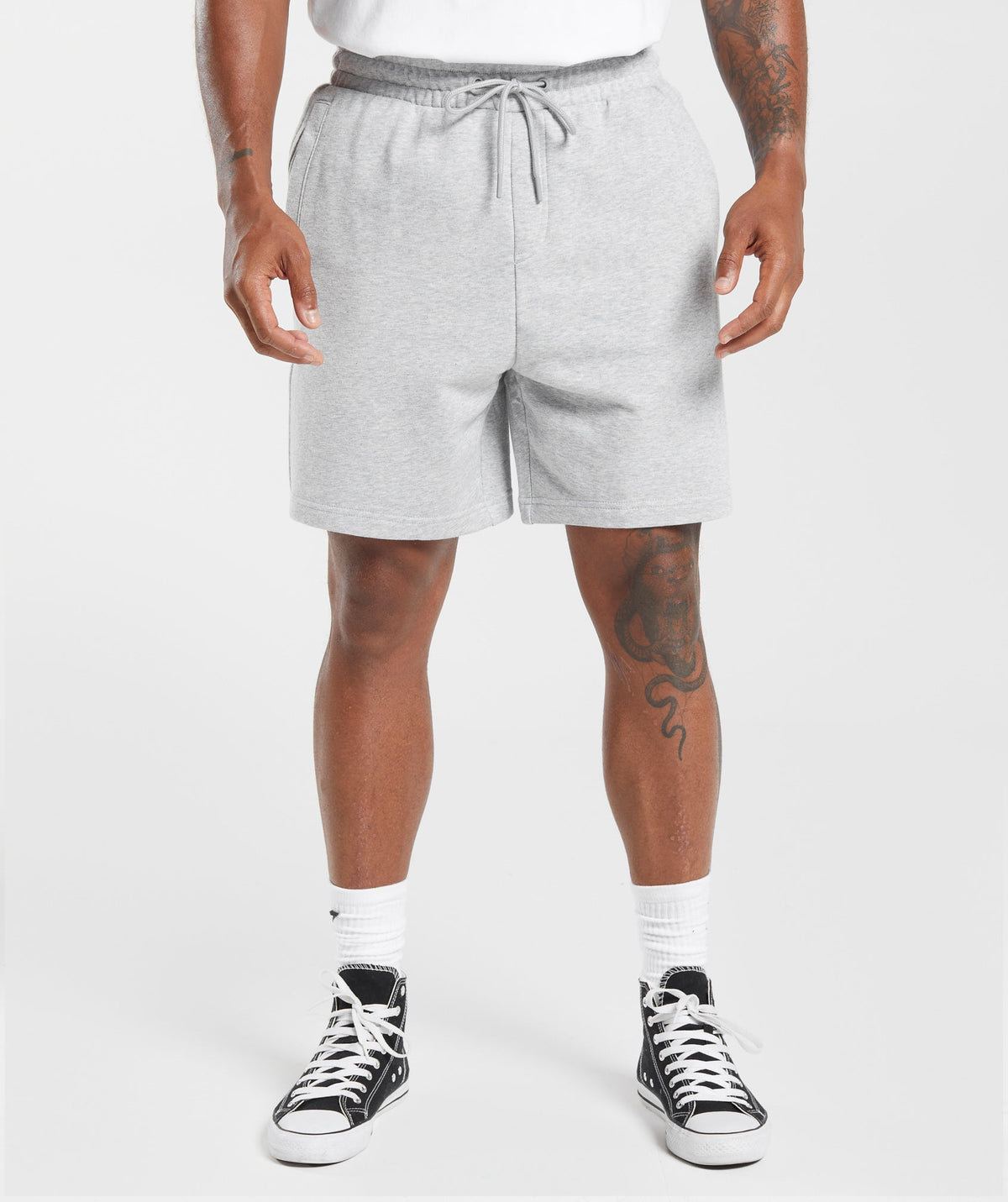 Rest Day Essentials Shorts Light Grey Core Marl