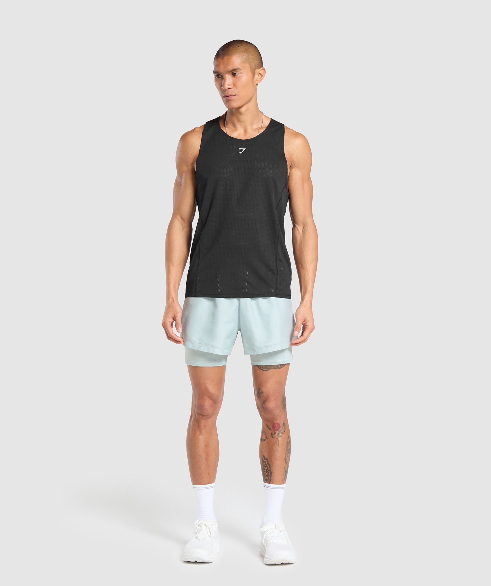 Running 2 in 1 Shorts Cool Blue