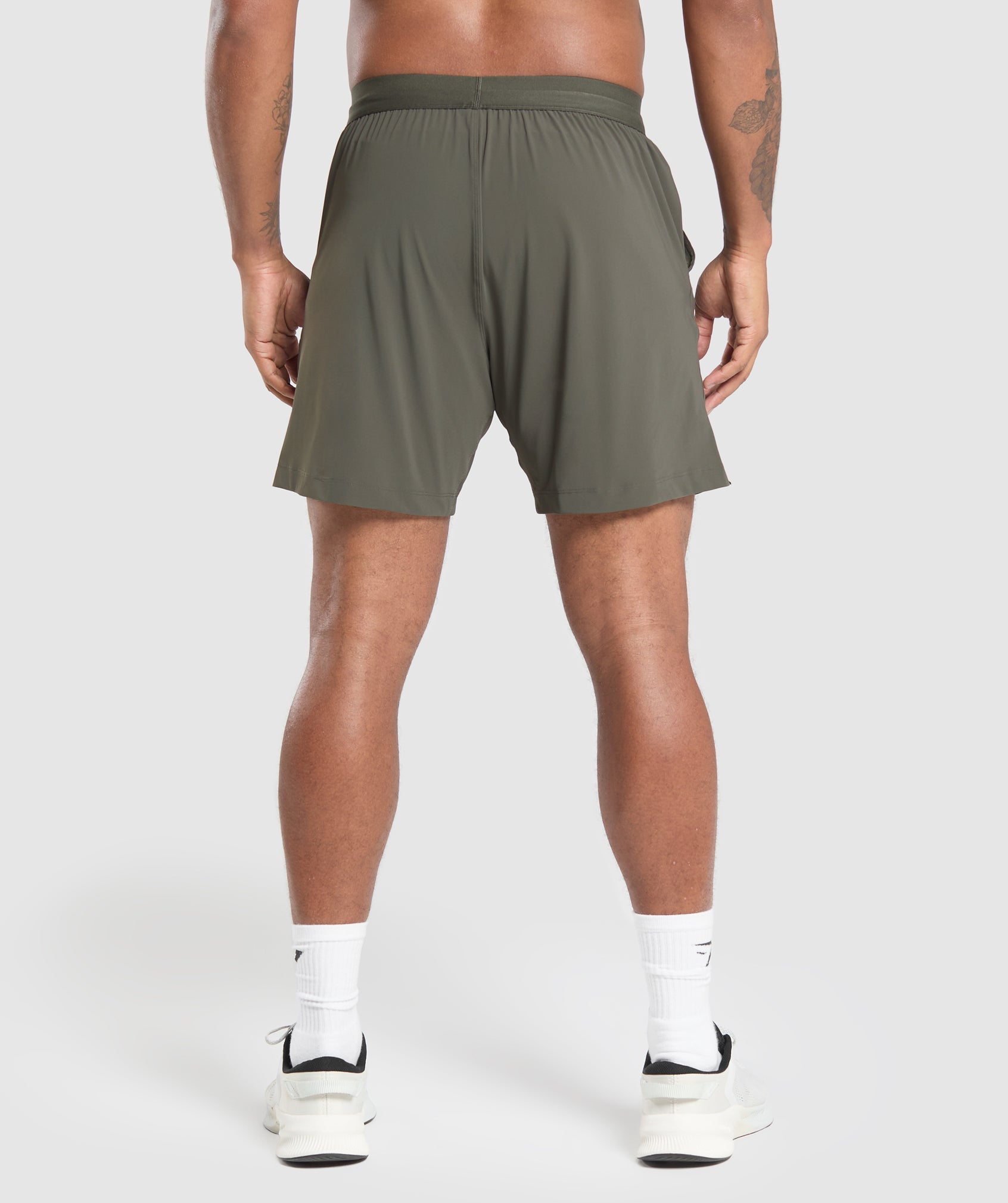 Hybrid 6" Shorts Strength Green
