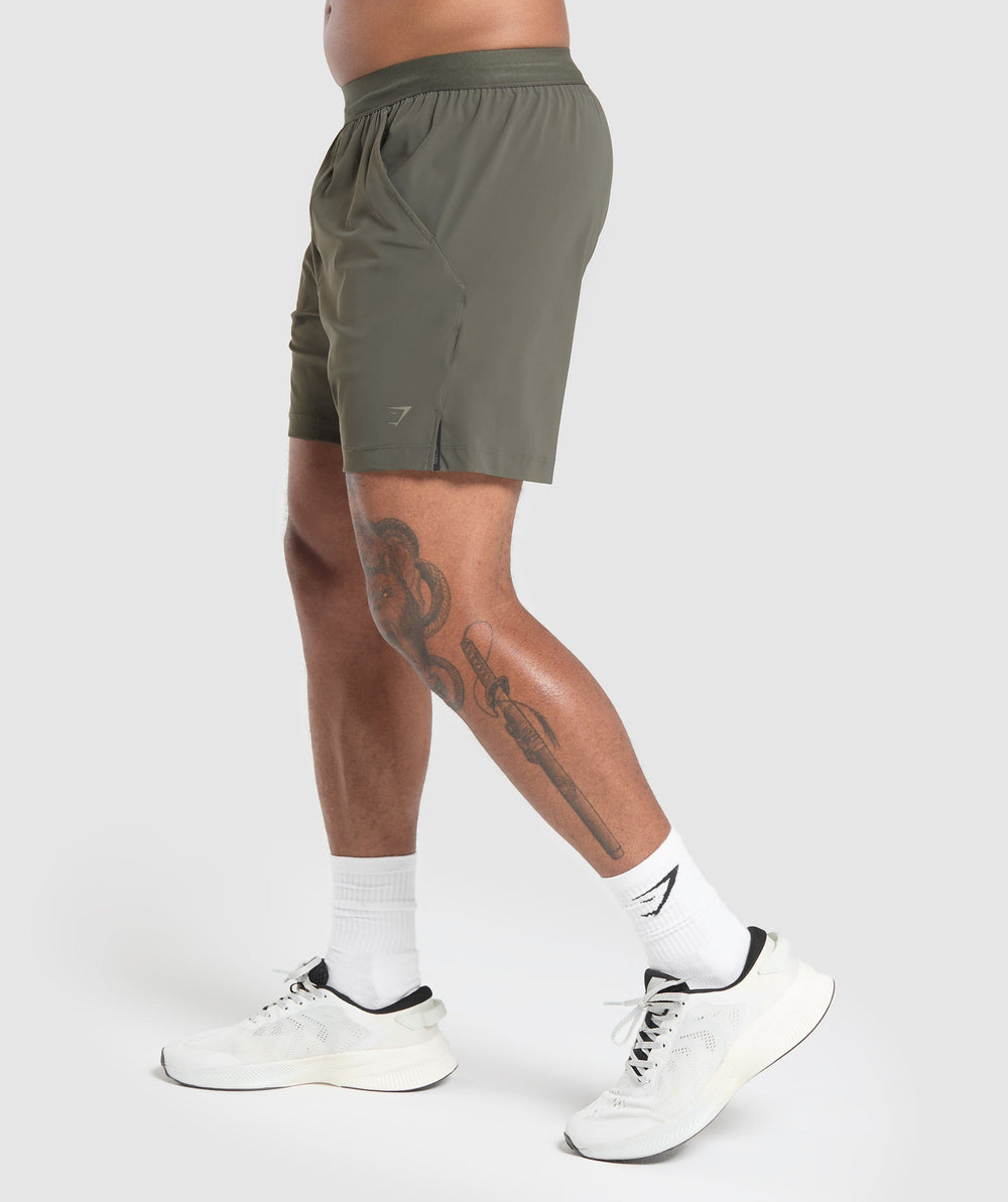Hybrid 6" Shorts Strength Green