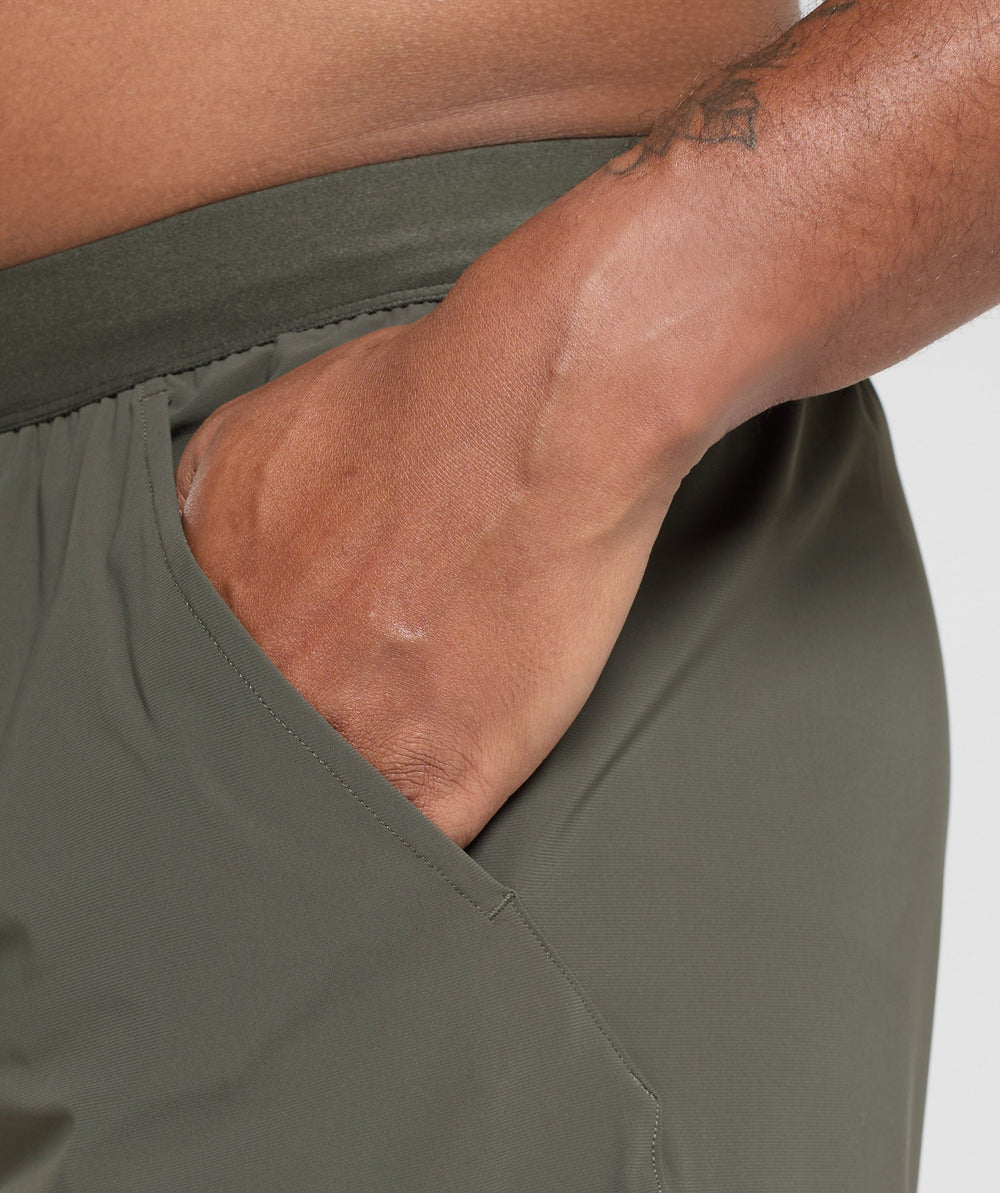 Hybrid 6" Shorts Strength Green