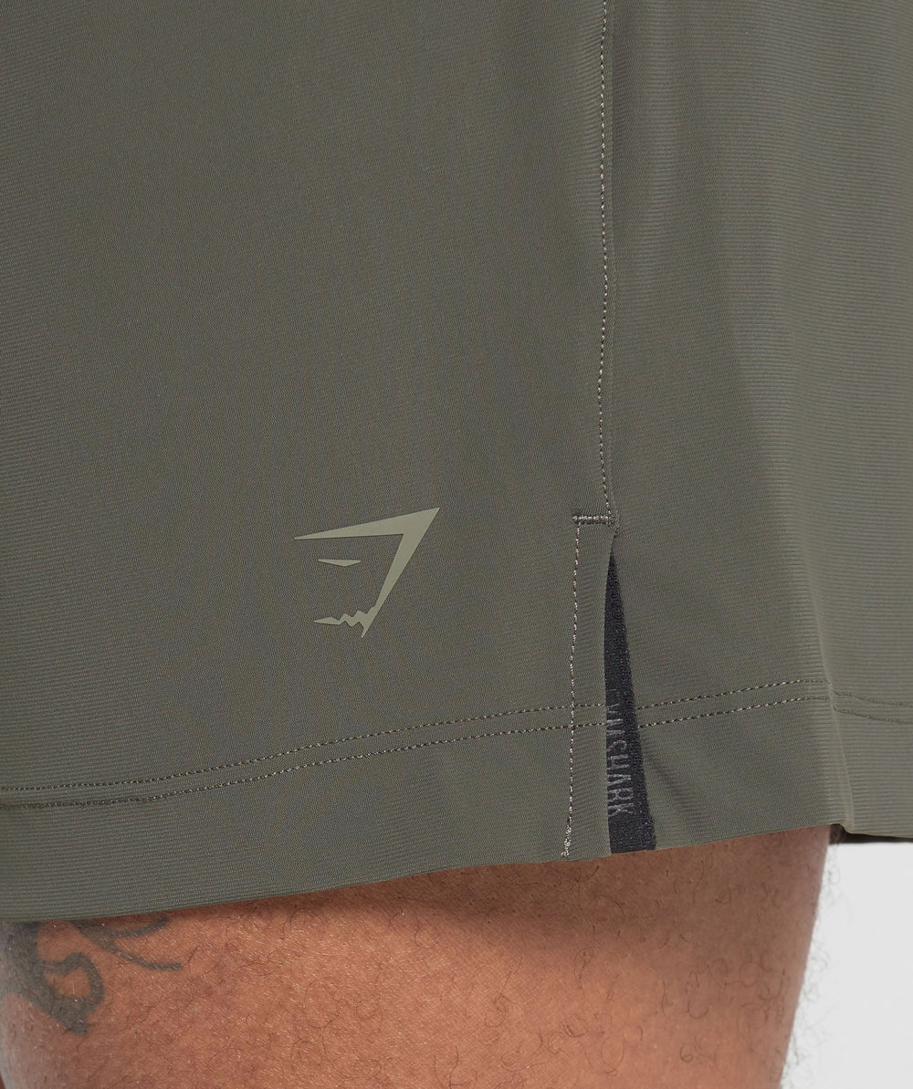 Hybrid 6" Shorts Strength Green
