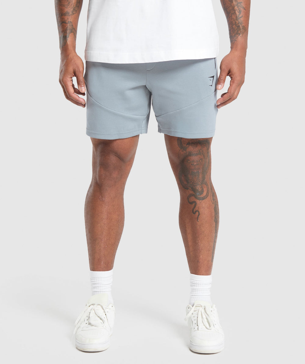 Interlock Tech 6" Shorts Denim Grey