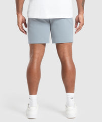 Interlock Tech 6" Shorts Denim Grey