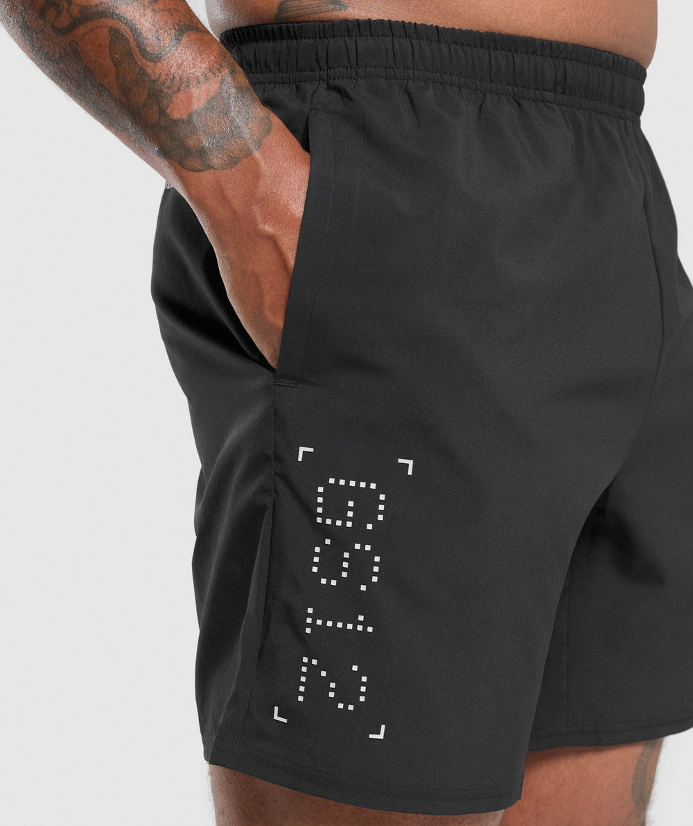 Training Department 7" Shorts Black