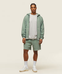 everywear Sweat Shorts Dollar Green
