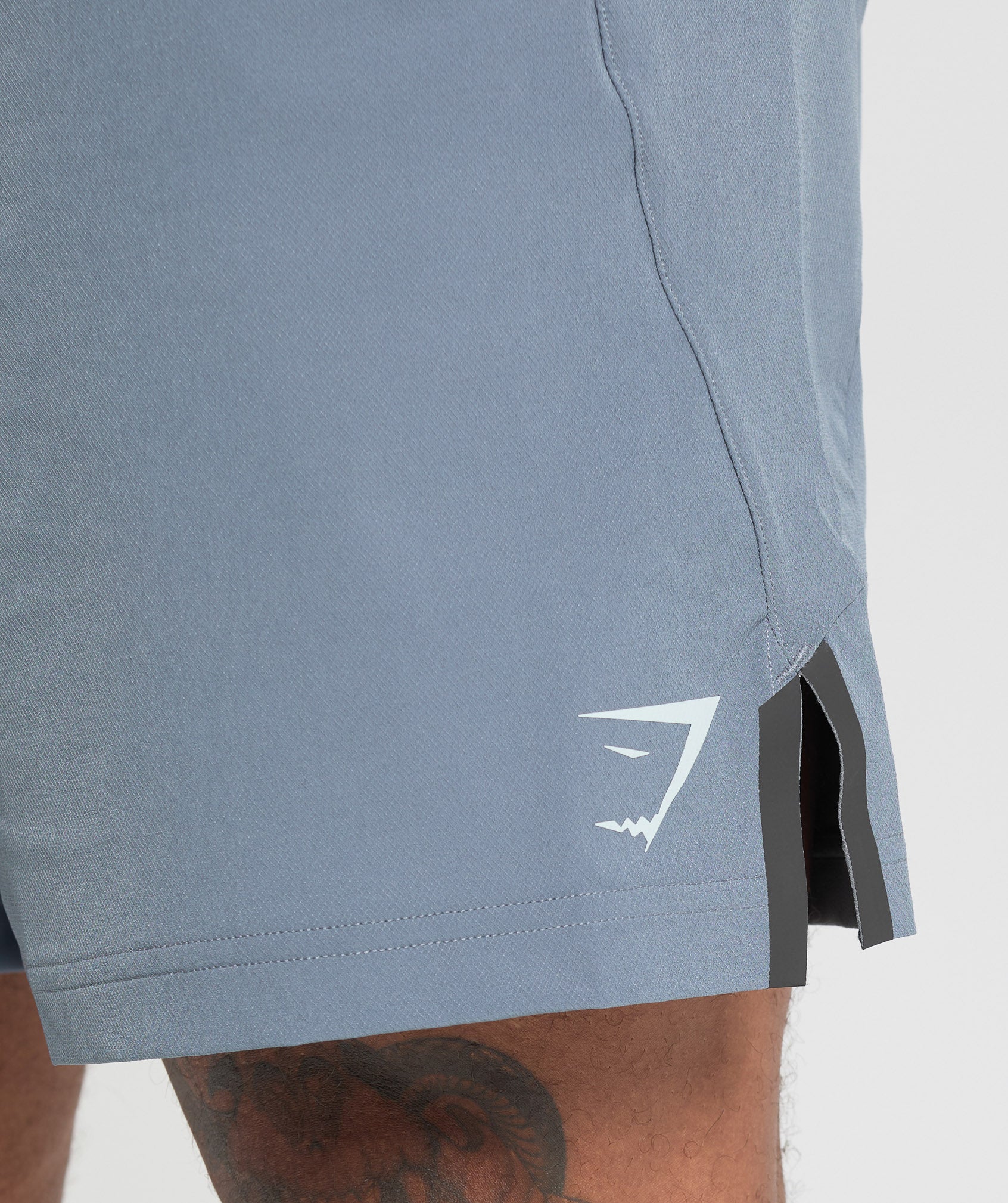 Apex 7" Hybrid Shorts Iron Blue