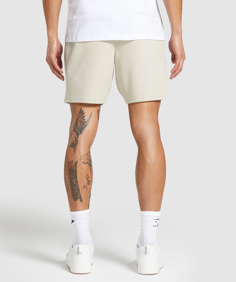 Interlock Tech 6" Shorts Pebble Grey