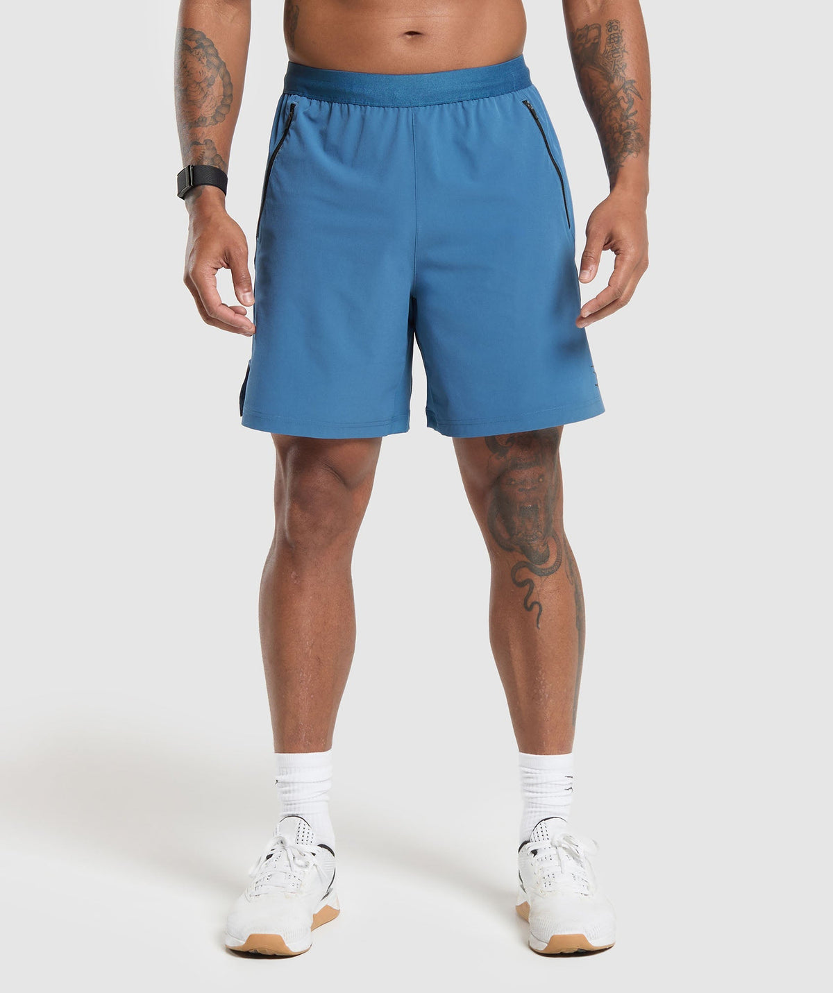 Apex 7" Hybrid Shorts Utility Blue