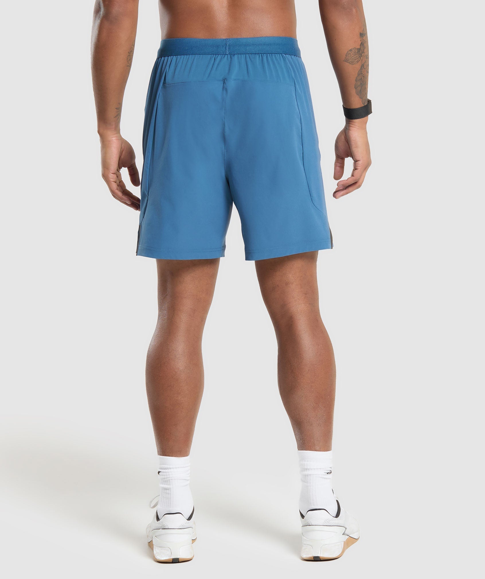 Apex 7" Hybrid Shorts Utility Blue