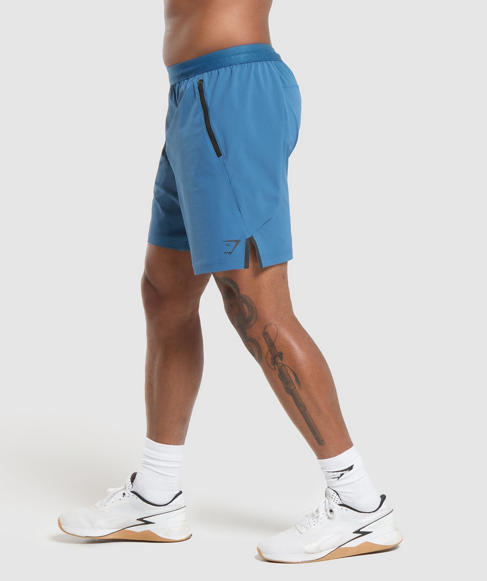 Apex 7" Hybrid Shorts Utility Blue