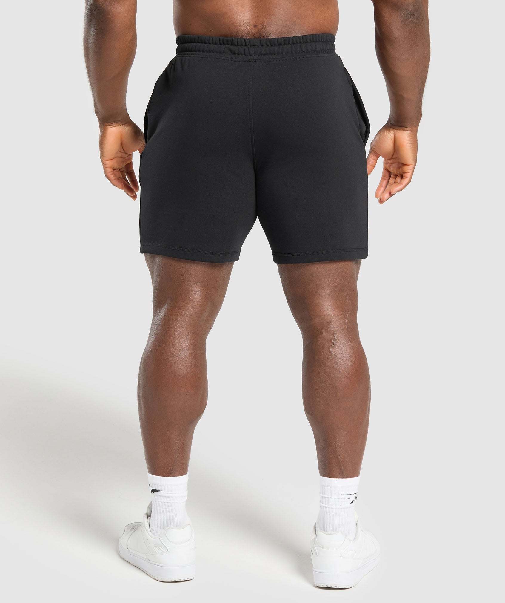 XXL Graphic Shorts Black