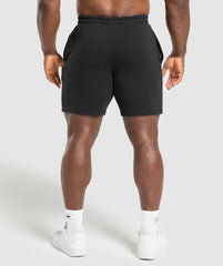 XXL Graphic Shorts Black