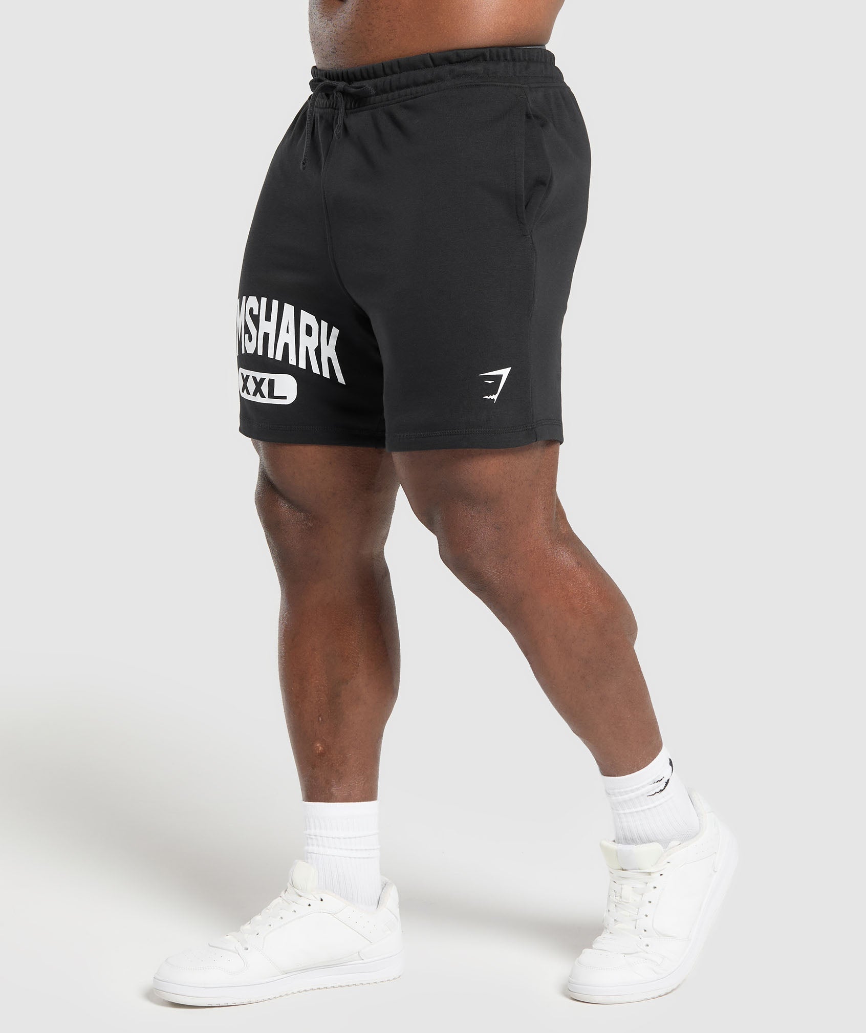 XXL Graphic Shorts Black
