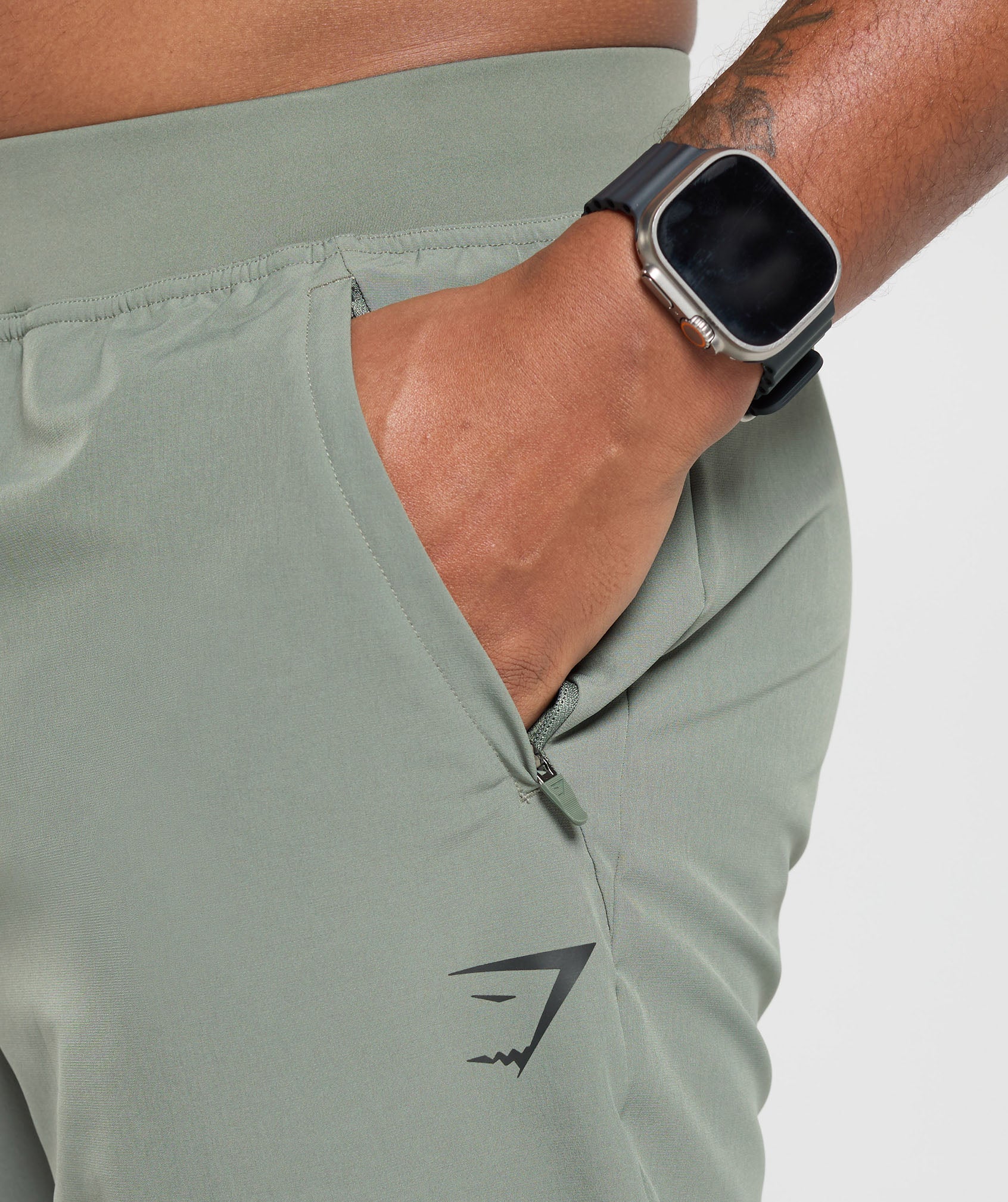 Ease Woven Joggers Unit Green