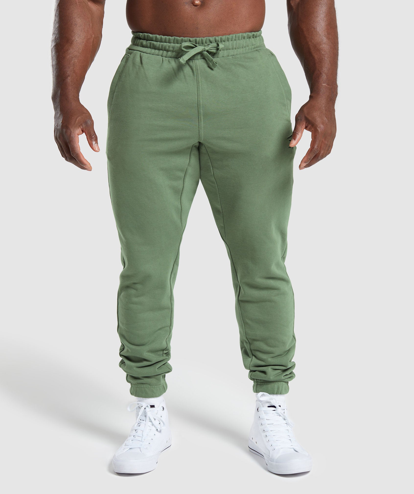 Essential Oversized Joggers Force Green