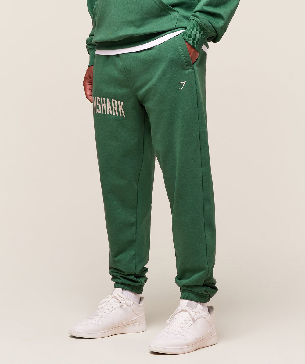 Worn Graphic Jogger Lift Green