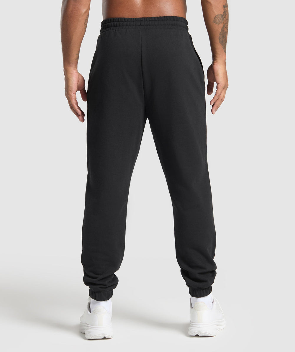 Running Graphic Joggers Black