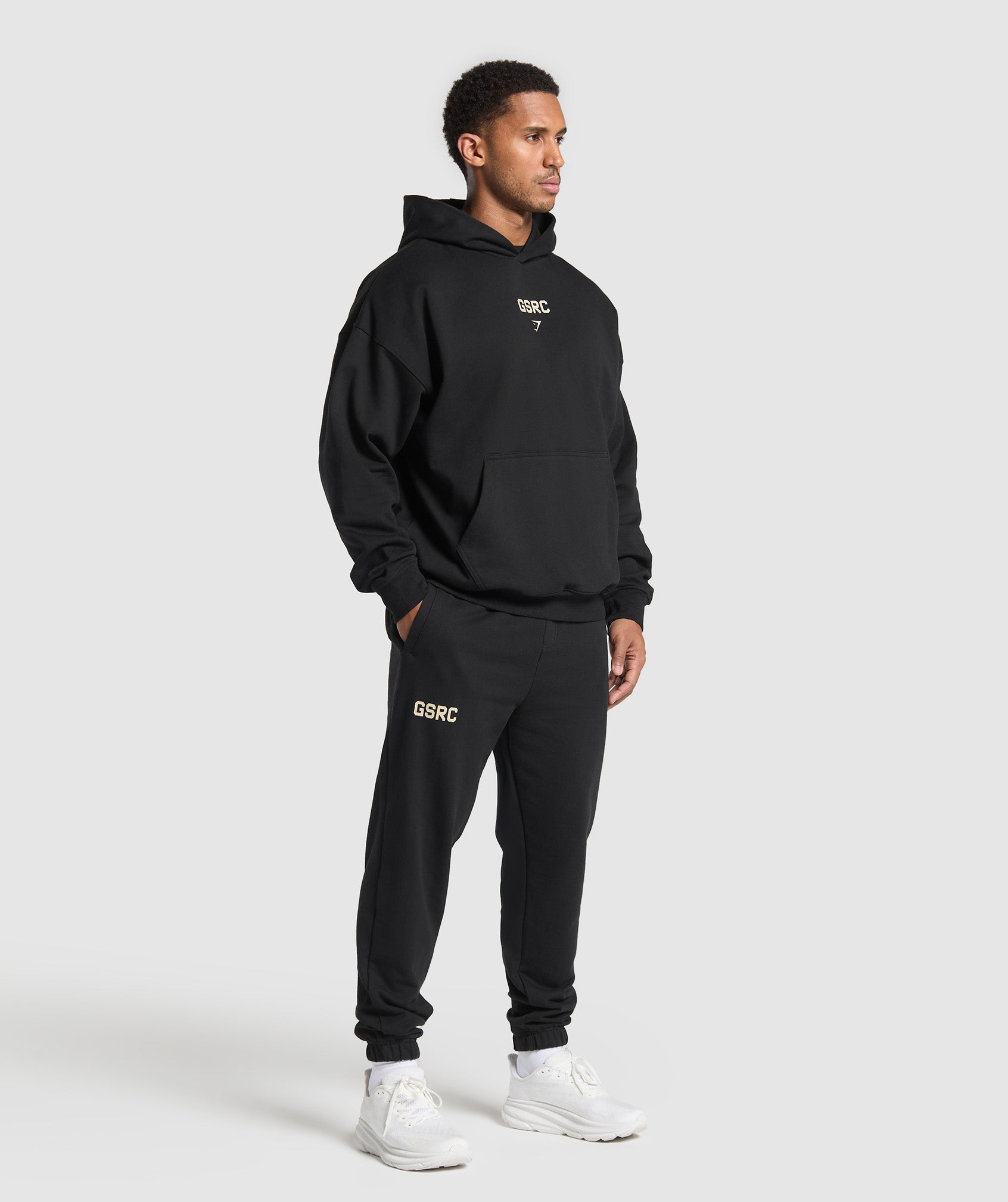 Running Graphic Joggers Black