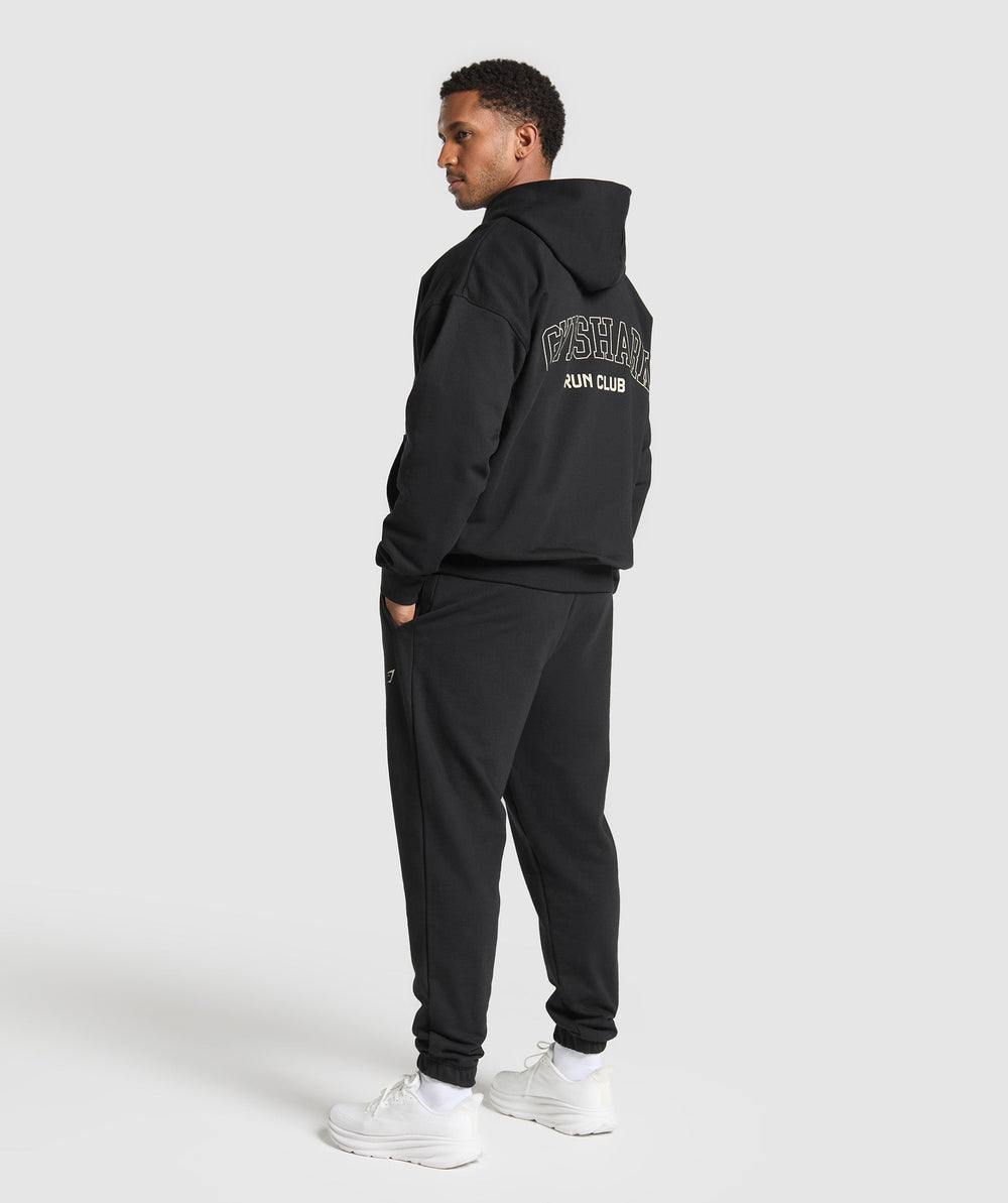 Running Graphic Joggers Black