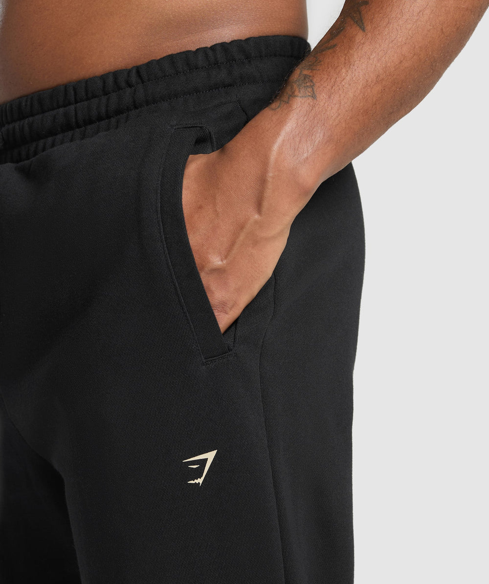 Running Graphic Joggers Black