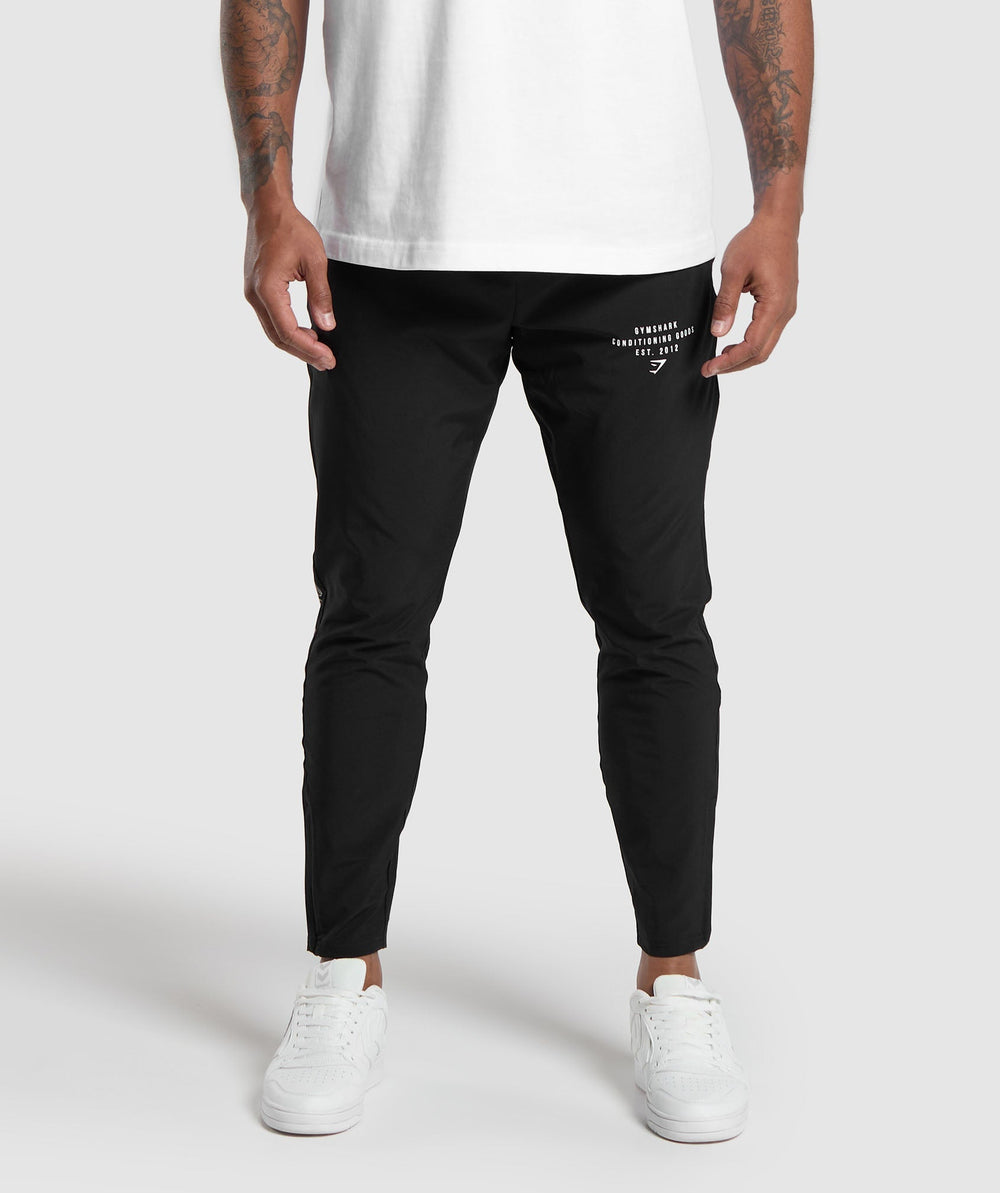 Conditioning Goods Woven Joggers Black