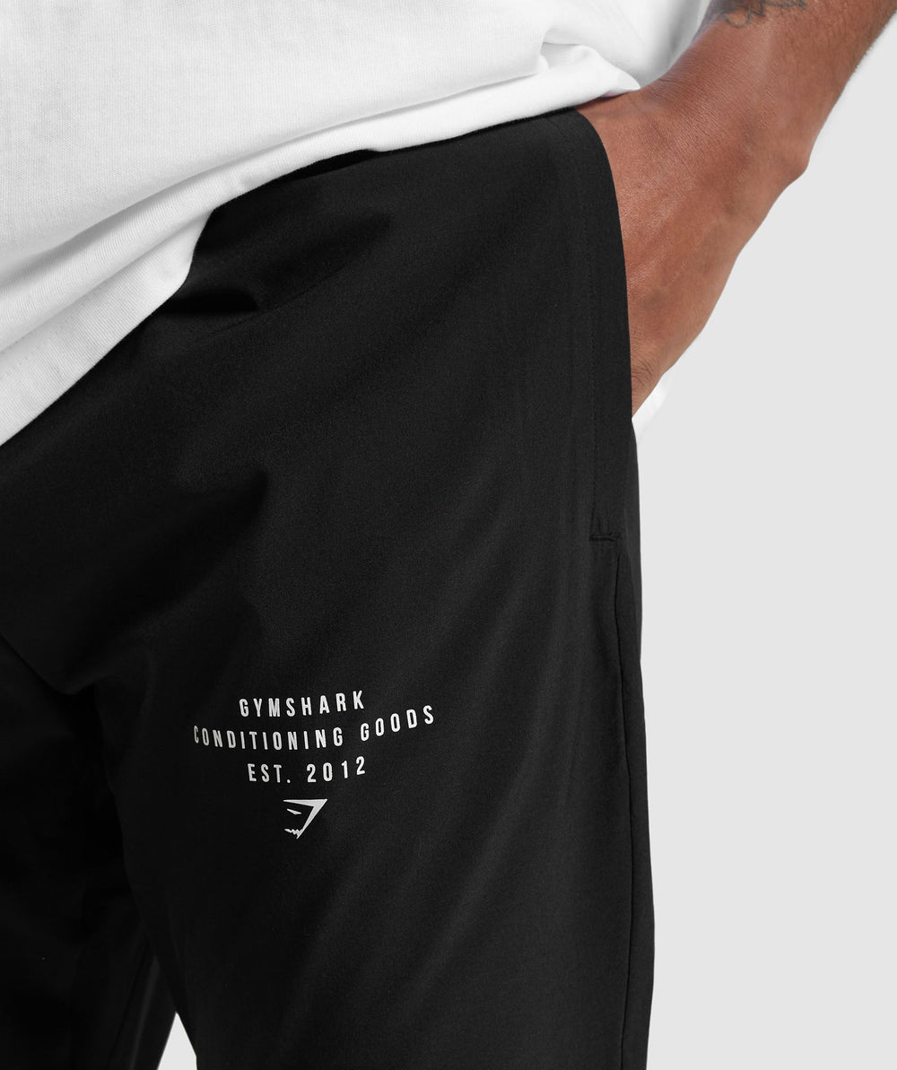 Conditioning Goods Woven Joggers Black