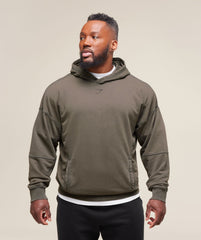 Heritage Washed Hoodie Strength Green