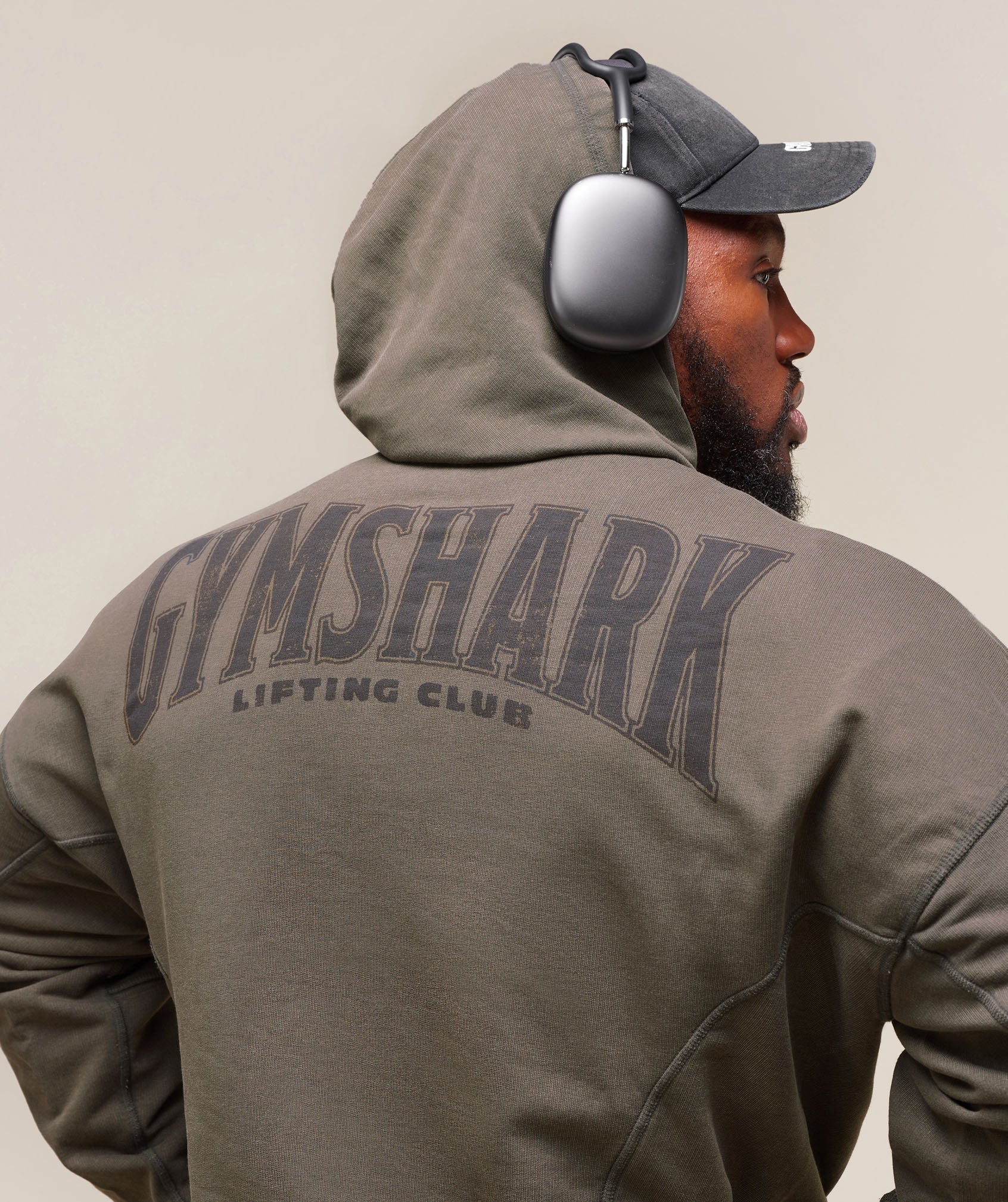 Heritage Washed Hoodie Strength Green