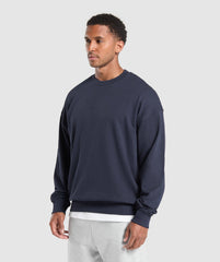 Rest Day Essentials Crew Heavy Blue