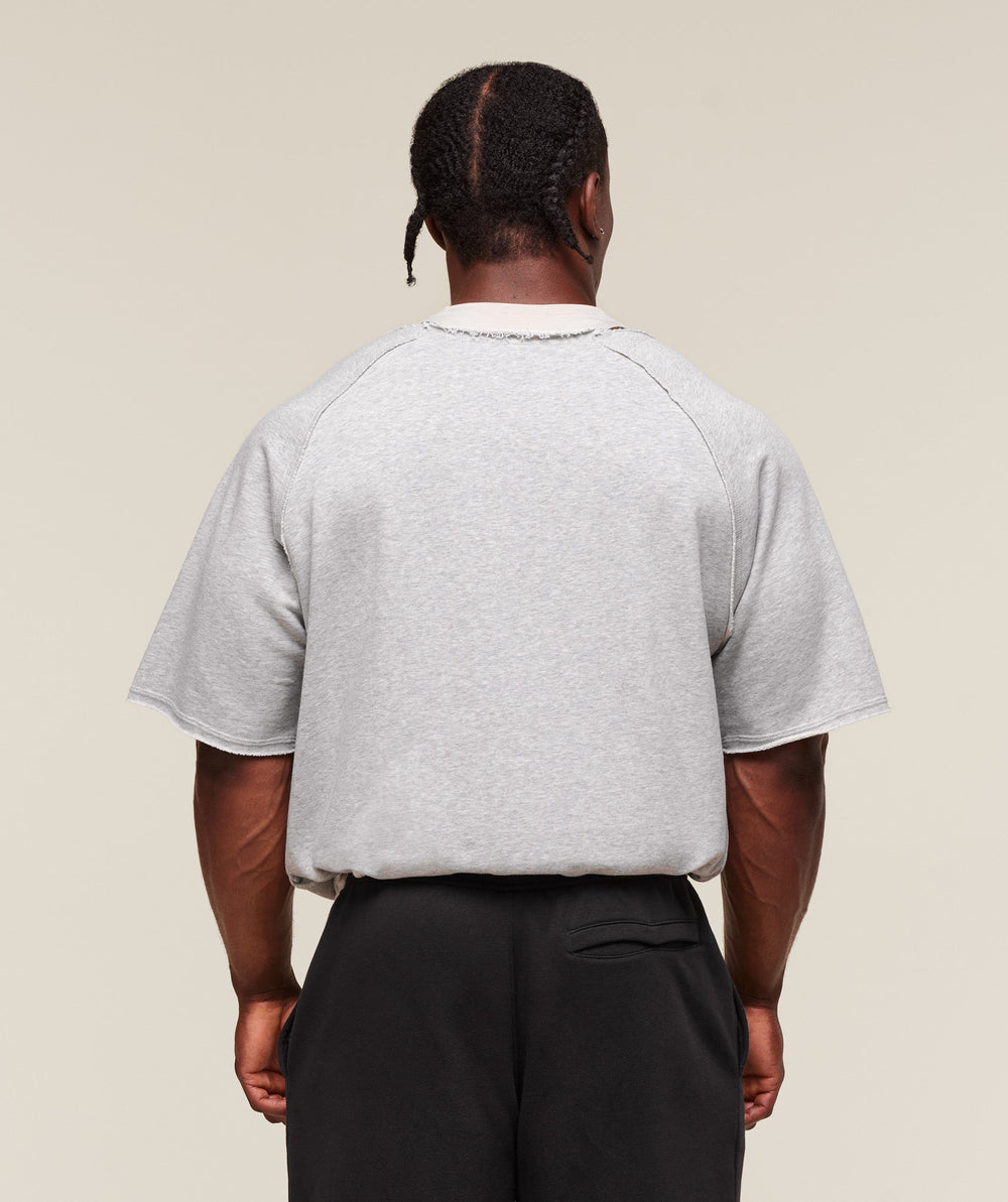 Legacy Rag Top Light Grey Marl