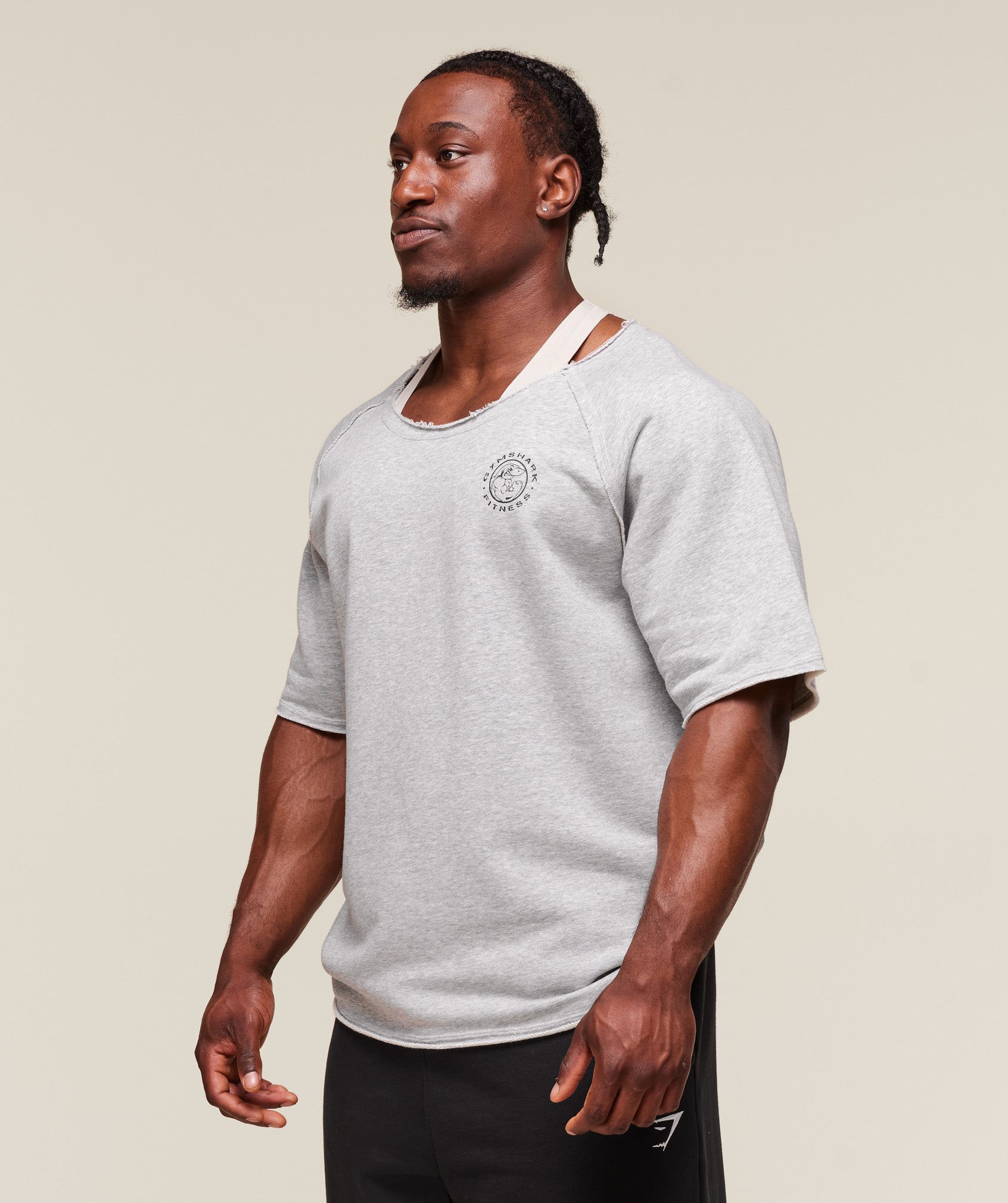 Legacy Rag Top Light Grey Marl