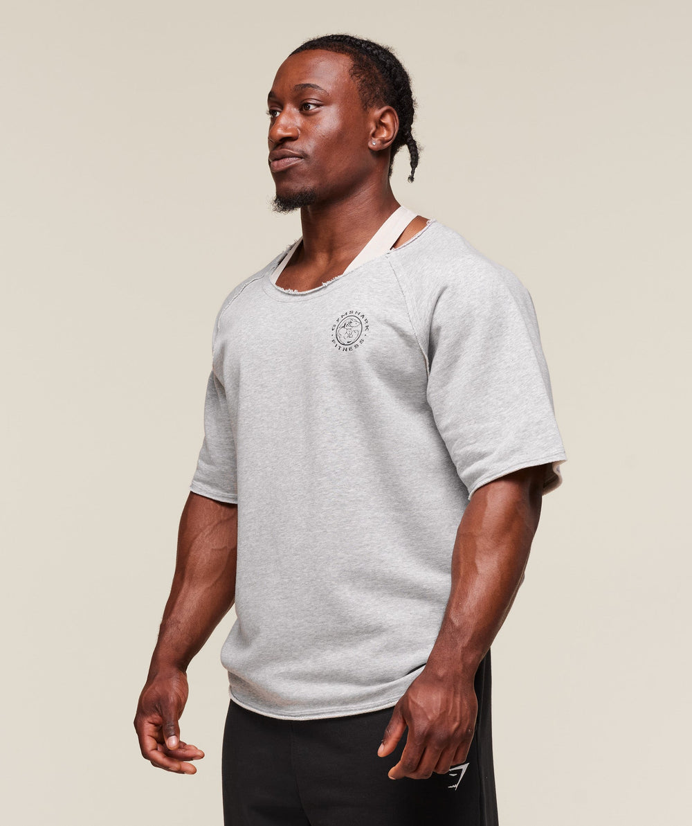 Legacy Rag Top Light Grey Marl