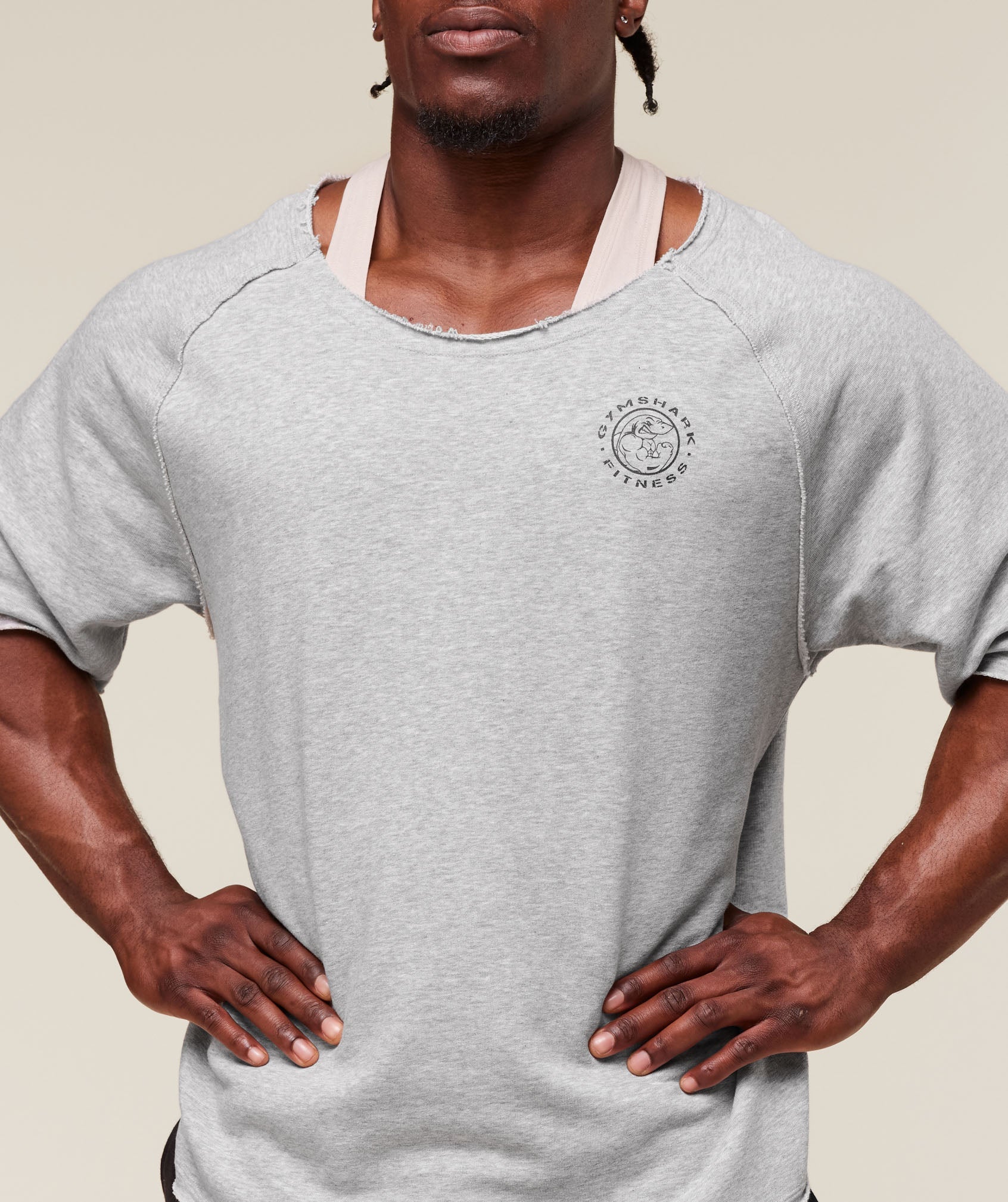 Legacy Rag Top Light Grey Marl