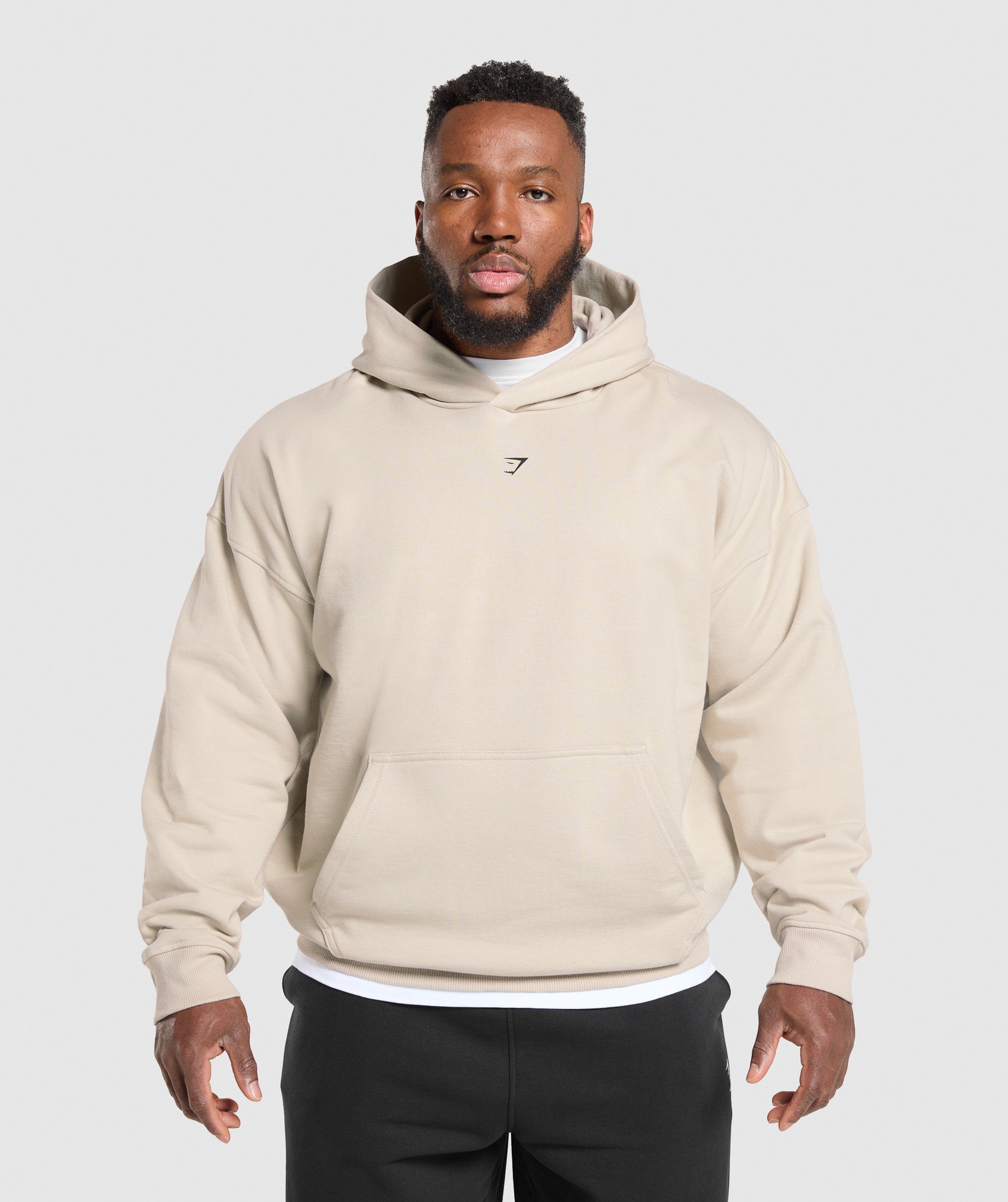 Break Your Barriers Hoodie Pebble Grey