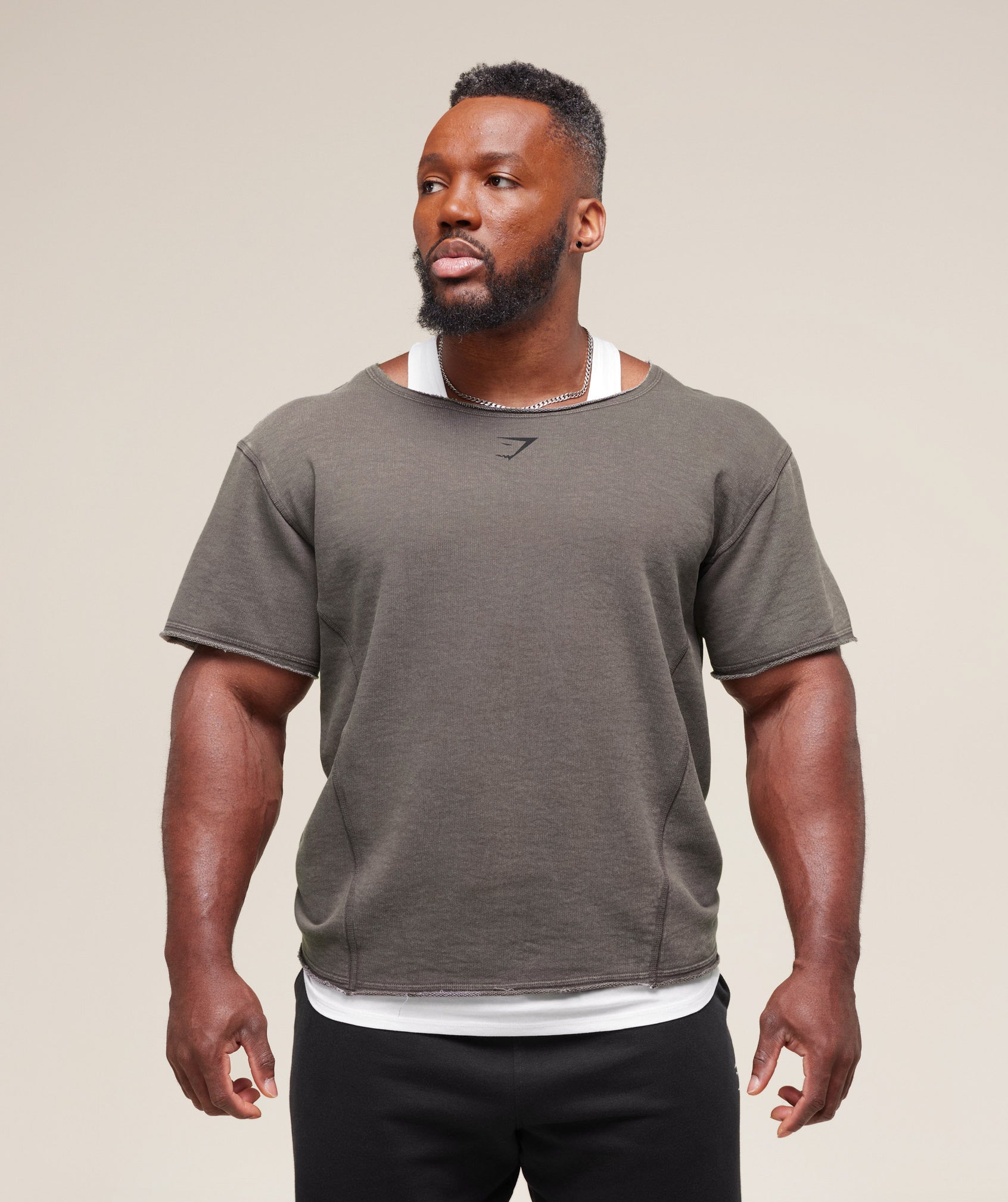 Heritage Washed Rag Top Onyx Grey