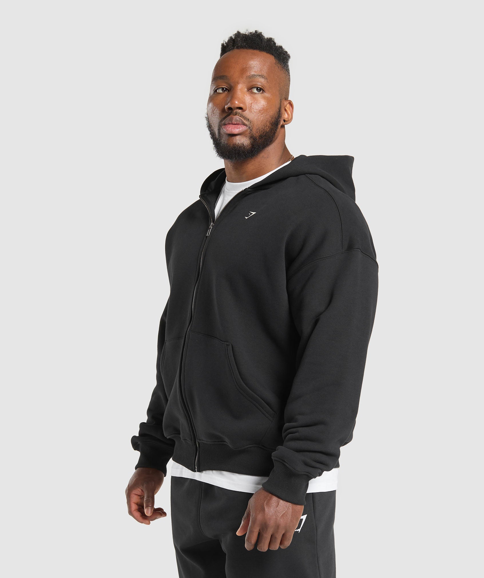Doberman Graphic Hoodie Black