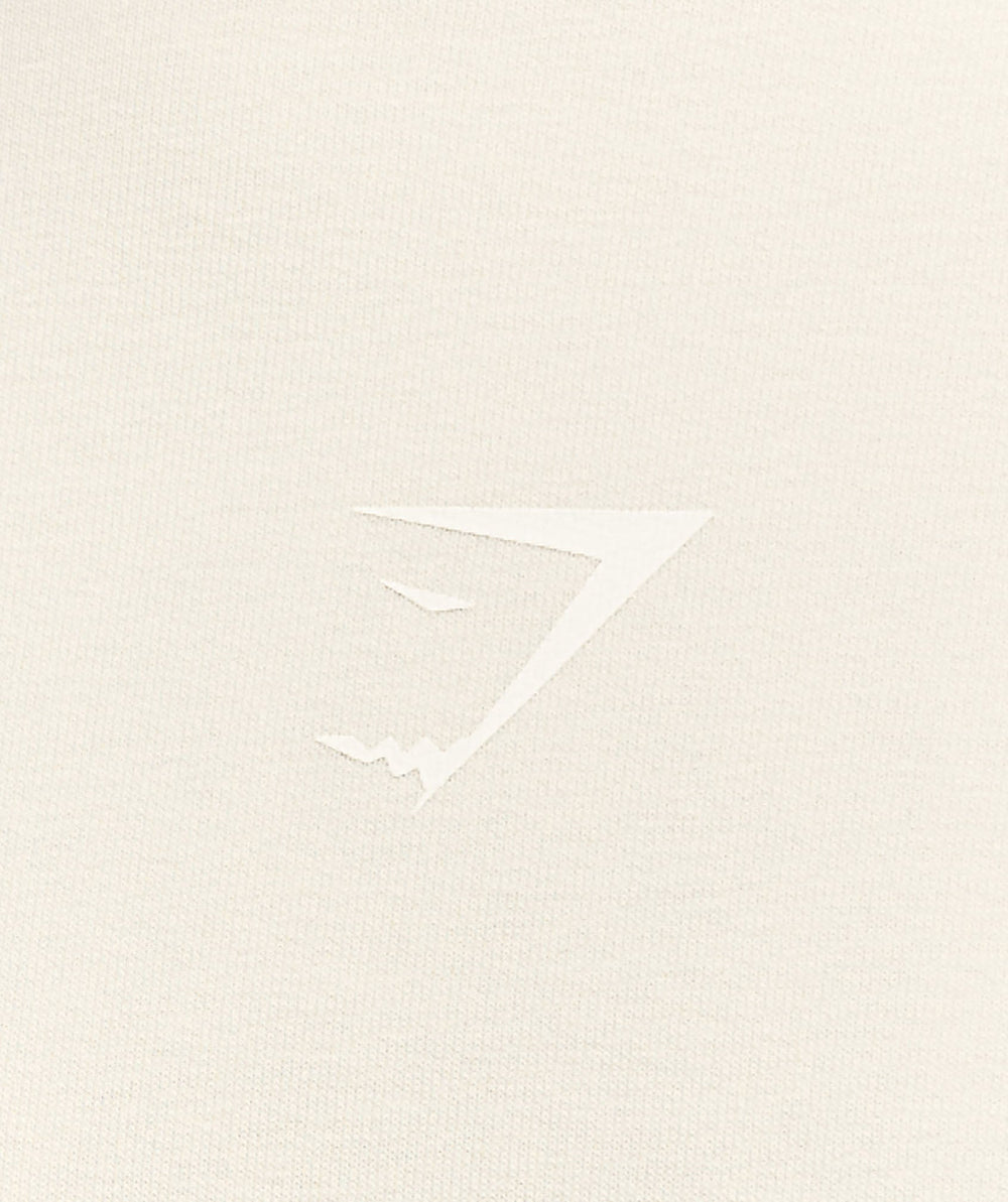 Power Crew Oat White