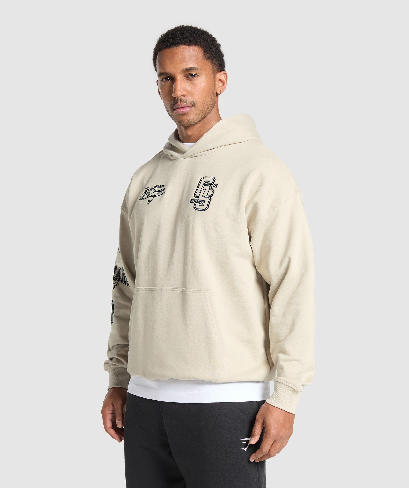 Lifting Essentials Hoodie Pebble Grey