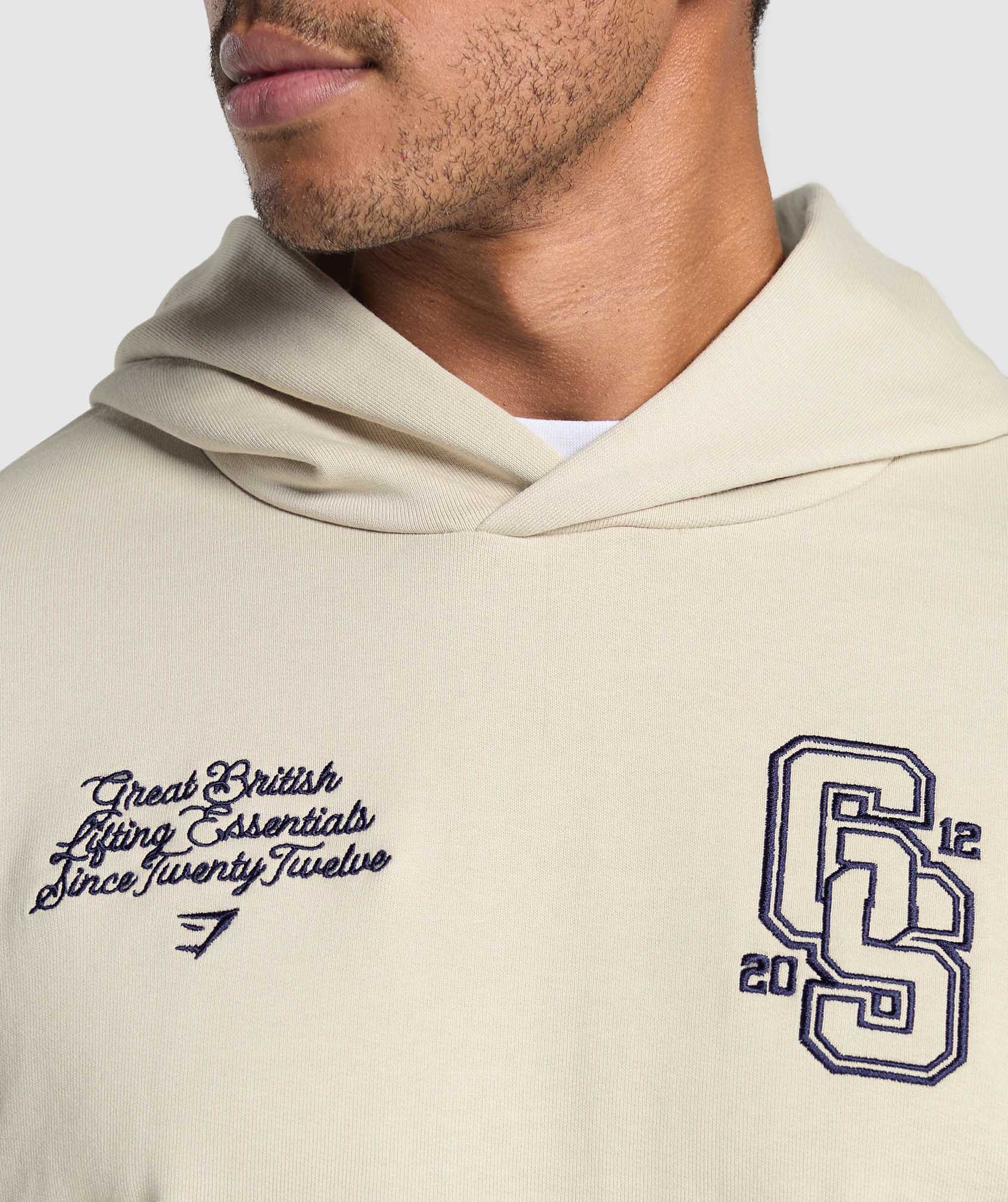 Lifting Essentials Hoodie Pebble Grey