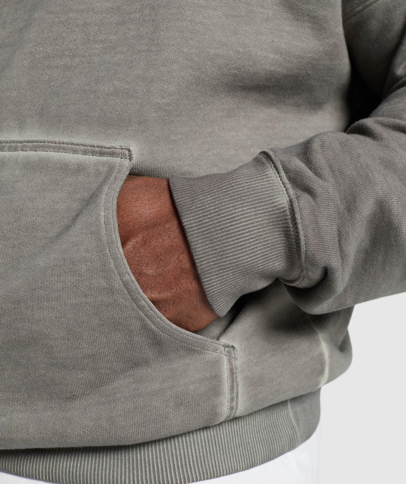 Heavyweight Hoodie Metal Grey/ Asphalt Grey Wash